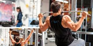 One-arm lower block row: fully load your back!